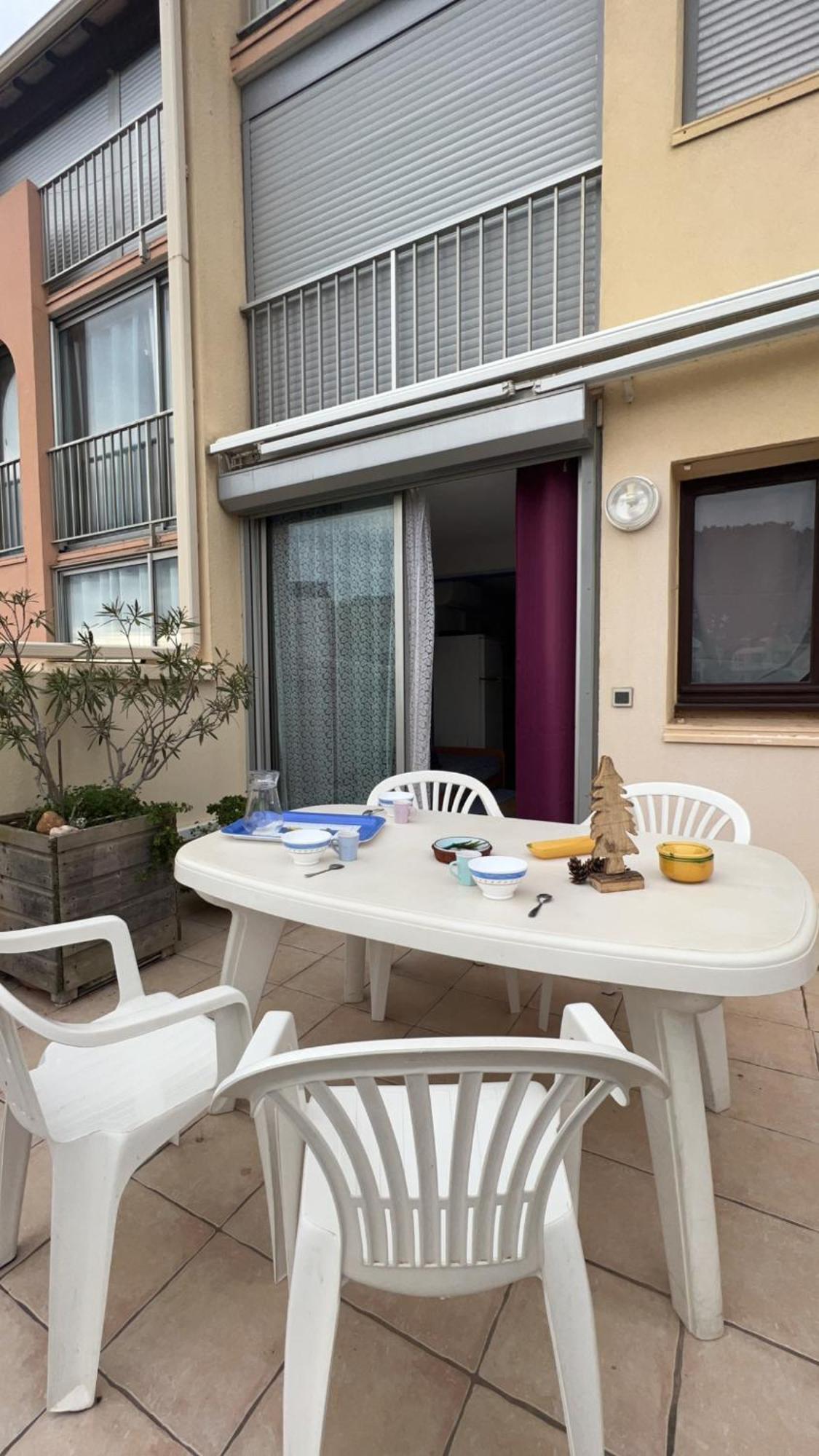 Ferienwohnung La Terrasse De Gruissan Exterior foto