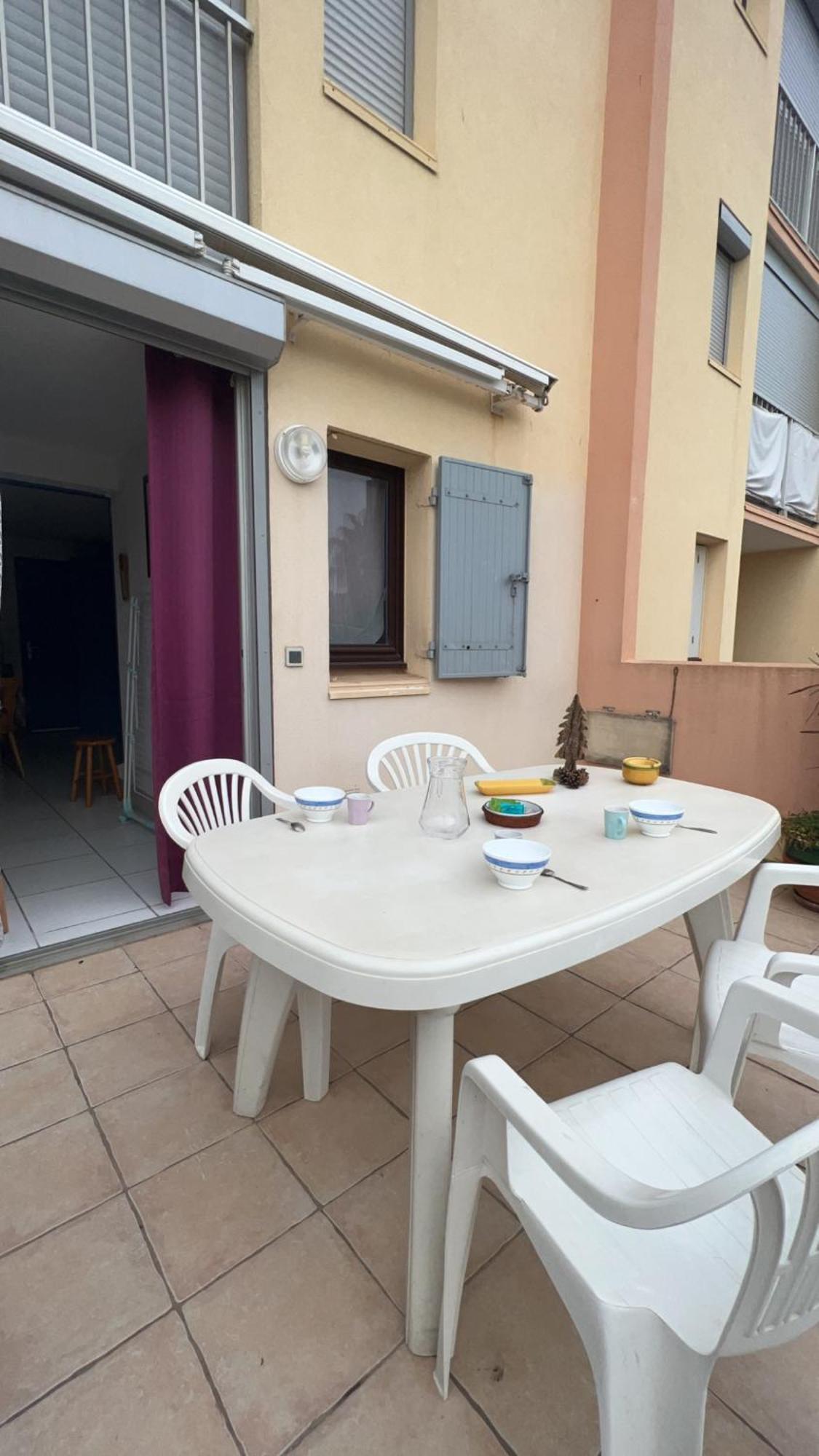 Ferienwohnung La Terrasse De Gruissan Exterior foto